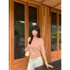 Camiseta Blanca Fina de Cuello Redondo y Media Manga Única y Hermosa Yuyi para Mujer Otoño 2026 Estilo Francés Top CM2291