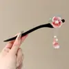 Nuevo Pasador Antiguo de Estilo Chino para Mujer, Nuevo Pasador con Borla, Pasador de Sándalo, Pasador de Alto Nivel Estilo Nacional, Accesorio para el Cabello Hanfu
