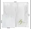 Servilletas para Fiesta de Boda Estilo Europeo y Americano ¡Salud por Siempre Servilletas Desechables para Decoración de Mesa de Boda