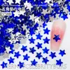 Accesorios de Arte para Uñas con Pedrería de Estrella de Mar de 5 mm de Punta Trasera Trendy Estrellas de Cinco Puntas Gruesas Irregulares de Colores Decoraciones para Uñas Venta al por Mayor