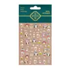 Redanco5D En relieve Popular Pegatinas para Uñas Christmas Muñeco de Nieve Copo de Nieve Pingüino Pegatinas Estéreo para Uñas Dr1378