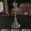 Portavelas de estilo europeo hecho de aleación de zinc, portavelas de cinco y tres brazos, soporte de velas de estilo europeo para mesa de comedor, adorno de decoración para el hogar para cena a la luz de las velas