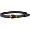 Cinturón de cuero genuino retro de alta calidad para mujer 2023 nuevo hebilla de pasador de bambú cinturón decorativo para jeans de fábrica en stock