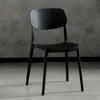 Cadeira de jantar de plástico nórdica doméstica, cadeira de encosto casual simples, cadeira de negociação de mesa de plástico da moda, banco ao ar livre