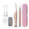 Cureta de ouvido artefato de fábrica produtos originais segurança para o ouvido pinça para ouvido de bebê com luz colher de ouvido luminosa