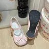 Em estoque: Meow Paw Party 3.0 Lolita Patinha de Gato Laço Cabeça de Gato Salto Alto Sapatos Doces Fofos Femininos