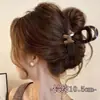 Atacado de acessórios de cabelo Dongdaemun Coreia: Grampos de cabelo da nuca da moda para mulheres, presilhas tubarão de alta qualidade e requintadas