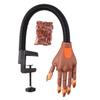 Comercio exterior más vendido articulación móvil práctica de arte de uñas mano protésica flexible modelo de mano manipulador de entrenamiento de arte de uñas