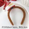 Novos Acessórios de Cabelo de Natal para Crianças Chapéu de Natal Grampo de Cabelo Grampo de Cabelo com Galhos de Rena Clipe Lateral para Vestido de Festa Clipe de Laço