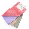 Toalla de mano para niños toalla cuadrada de fibra cuatro colores opcionales 30*30 toalla pequeña suave en stock al por mayor