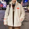 Chaqueta de plumón de pato blanco 90 para hombre, invierno 2023, nueva americana, gruesa, cálida, con cuello alto, de lana de cordero, marca de moda para hombre