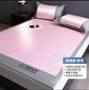 Clase A Explosiones Mat de Seda de Hielo Antibacteriano Verano Dormir Desnudo Clase Materna e Infantil Mat con Aire Acondicionado Lavable a Máquina Cubierta de Cama Plegable Mat Suave