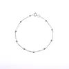 Pulsera de acero inoxidable de nicho con baño de bolas directo de fábrica, pulsera de oro de 18k Yiyuan, esfera de moda