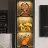 Conjunto Adornos Combinados Creativos Lujo Ligero Sala de Estar Oficina Gabinete de Vino Aparador Lateral Ventana Sala de Muestras Decoraciones para el Hogar