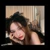 Tiara de Renda Preta 2022 com Presilha de Cabelo de Laço Grande, Presilha de Mola Popular Estilo Japonês de Bolinhas Fábrica Atacadista Top Craniano Alto