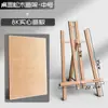 Mini caballete Marley caballete de escritorio de madera para principiantes soporte de exhibición para gouache soporte plano mesa