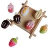 Accesorios de Resina Venta al por Mayor DIY Materiales Hechos a Mano Helado de Crema Accesorios para el Cabello Imanes para el Refrigerador Decoración de Carcasa para Teléfono Móvil
