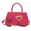 Moda lujo ligero 2023 estilo occidental nuevo estilo coreano popular retro casual color sólido portátil hombro cruzado bolso cuadrado pequeño
