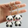 Lindo Llavero de Dibujos Animados de Panda Tesoro Nacional Colgante Divertido para Bolsa de Panda Colgante de Promoción Local Pequeño Regalo al por Mayor
