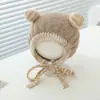Gorros para Bebé para Otoño e Invierno, Gorros Lindos y Súper Lindos con Protección para los Oídos para Hombres y Mujeres, Gorros Cálidos de Felpa para Bebés y Niños Pequeños, Gorros de Punto para Invierno