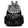 Mochila Retro para Mujer 2025 Nueva Moda Tendencia Gancho Mochila de Mujer Bolso Escolar para Estudiante Venta al por Mayor desde Fabricante