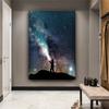 Amazon suministra comercio exterior transfronterizo Aurora cascada 5 pintura decorativa Diy pintura sin marco al por mayor una generación de 2980