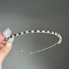 Pian Ya Mariposa Retro Francés Metalico Aro Fino para el Cabello Sentido de Alta Gama Pequeña Hada Diadema Elegante Exquisitos Accesorios para el Cabello de Industria Pesada