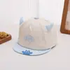 Nueva gorra de béisbol BOO para niños, lindo monstruito, visera suave, protección solar, transpirable, parasol para niños y niñas