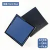 Alfombrilla cuadrada para taza de té de cuero en stock transfronteriza se puede fijar logo de empresa hilo de coser con borde aceitado alfombrilla redonda para taza de cuero pu