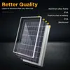 Suministro Transfronterizo de Panel Solar Monocristalino de 10W con Marco, Cables con Pinza de 3m, Controlador de 12V/18V, Kit de Panel Fotovoltaico