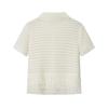 Ropa de Mujer de Exportación Transfronteriza 2025 Verano Estilo Europeo y Americano Tops de Punto de Manga Corta + Traje de Falda de Punto Mujer C92674F