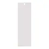 Novo Cartão de Papel para Presilha de Cabelo em Branco com Cinco Fendas 7,5* 24cm Versão Estendida 400g Cartão Branco Cartão Clip Cartão Rígido