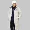 Estilo Coreano Nova Jaqueta de Penas de Pato Brancas de Comprimento Médio 90 Roupa de Inverno Grossa Casual para Exterior Novo Estilo 2026