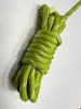 Cordão de Corda Trançada de Poliéster de 5 mm, Corda Trançada Colorida Feita à Mão, Cordão de Fechamento Paracord, Cordão para Chapéu