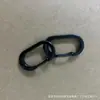 Mosquetón de Acero Inoxidable 304 Hebilla Deportiva Llavero Hebilla de Seguridad Hebilla de Conexión para Exteriores Se Puede Agregar Logo Hebilla Colgante