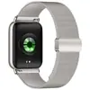 Adecuado para Xiaomi Mi Band 8/9/10 Pro, Correa de Acero Milanesa con Hebilla Magnética Doble de Dos Secciones, Estilo Idéntico al Original Correa para Redmi Watch