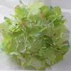 Cabeça de Hortênsia Grande Material de Tecido de Lã Pétalas Triangulares Flores Artificiais Flores Falsas Flores de Seda Casamento Floral Parede de Flores Guia de Caminho Arco