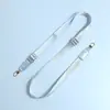 Correa de teléfono ajustable de cinta brillante, correa cruzada para el cuello, correa larga para bolsos de mujer, adecuada para compras al aire libre