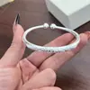 Pulseira de seda com duas contas feminina cobre branco banhado a prata pulseira sólida moda fresca jovem flor bêbada Yin pulseira aberta