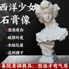Estátua de Gesso de Davi Estátua de Gesso Ornamentos Auxílios de Ensino de Arte Vênus Davi Pirata Escultura Decorativa Europeia e Americana Ornamentos