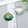 Acessórios para Joias DIY K Branco Gotejamento de Óleo Liga Estrela de Cinco Pontas Coroa Pingente Conjunto Misto de 100 Estilos para Pulseiras e Colares
