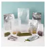 Sacos para embalagem de alimentos, sacos compósitos, sacos a vácuo, sacos com fecho zip auto-portantes selados em três lados, sacos plásticos, sacos para embalagem com design impresso