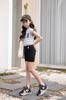 Pantalones de Tiburón para Niña Pantalones de Seguridad de Tres Puntos para Niños Ligeros de Verano Leggings Barbie Ropa Exterior Shorts de Seguridad Anti-luz
