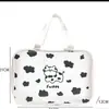 Bolsa de Cosméticos Nueva de Alta Calidad 2025 PVC Impermeable Dibujos Animados Anime Bolsa de Almacenamiento Bolso de Mano Portátil para Mujer para Salir