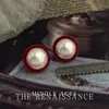 Pendientes Redondos de Perla Geométricos Vintage con Acabado Artístico de Terciopelo Retro, Estilo Hong Kong, Pendientes de Lujo de Alta Gama