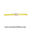 Fita de LED 110V, Placa Desnuda Cob de Alta Tensão Sem Driver, 240 LEDs, 8 de Largura, 240 LEDs, 10cm, Autoadesiva, Pronta para Acender ao ser Ligada