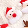 Broche Navideño Nuevo de Otoño e Invierno Muñeco de Nieve Peluche Alce Dibujo Animado Japonés Colgante DIY Bolsa Linda Joyería de Animales