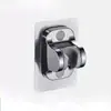 Soporte para cabezal de ducha, gancho sin taladro, base fija con ventosa de succión fuerte, adecuado para manguera de cabezal de ducha, uso en baño
