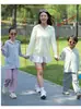 Roupas de Proteção Solar Infantil Fio Original Proteção UV Roupa para a Pele Verão Masculina e Feminina Proteção Solar Pai e Filho Nova Seda Gelada Exterior