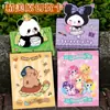 Tarjeta de felicitación plegable con texto de dibujos animados Mensaje de bendición para estudiantes Tarjeta pequeña 3D Día del Maestro Tarjeta de decoración de regalo DIY Encabezado de tarjeta